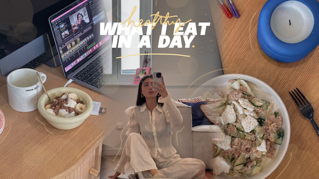 WHAT I EAT IN A DAY 🍝 bien manger sans se ruiner