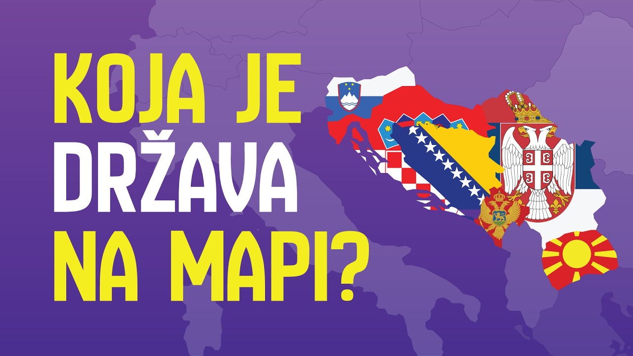 Prepoznaj DRŽAVU po obliku. Samo za prave znalce!