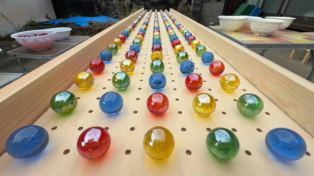 マーブルラン183 marble run 太陽コース　サンシャインロード　明るい光編