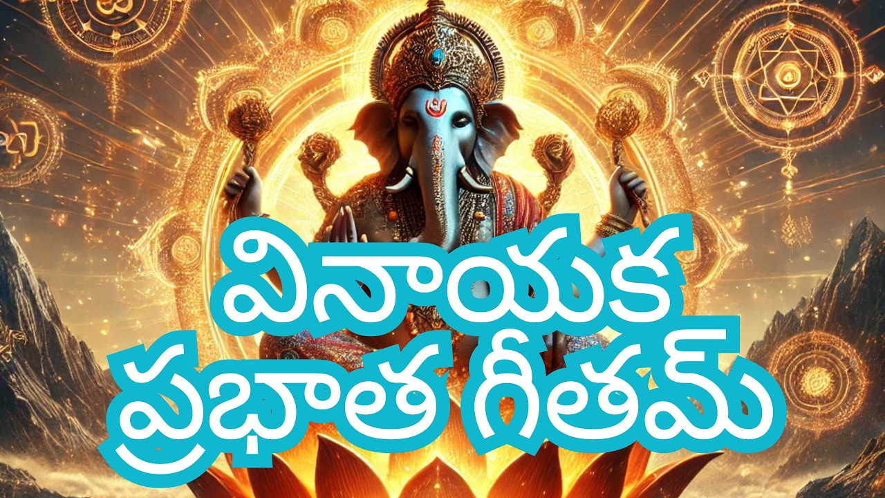 వినాయక ప్రభాత గీతమ్ | Vinayaka Prabath Geetham | Lord Ganesh Song