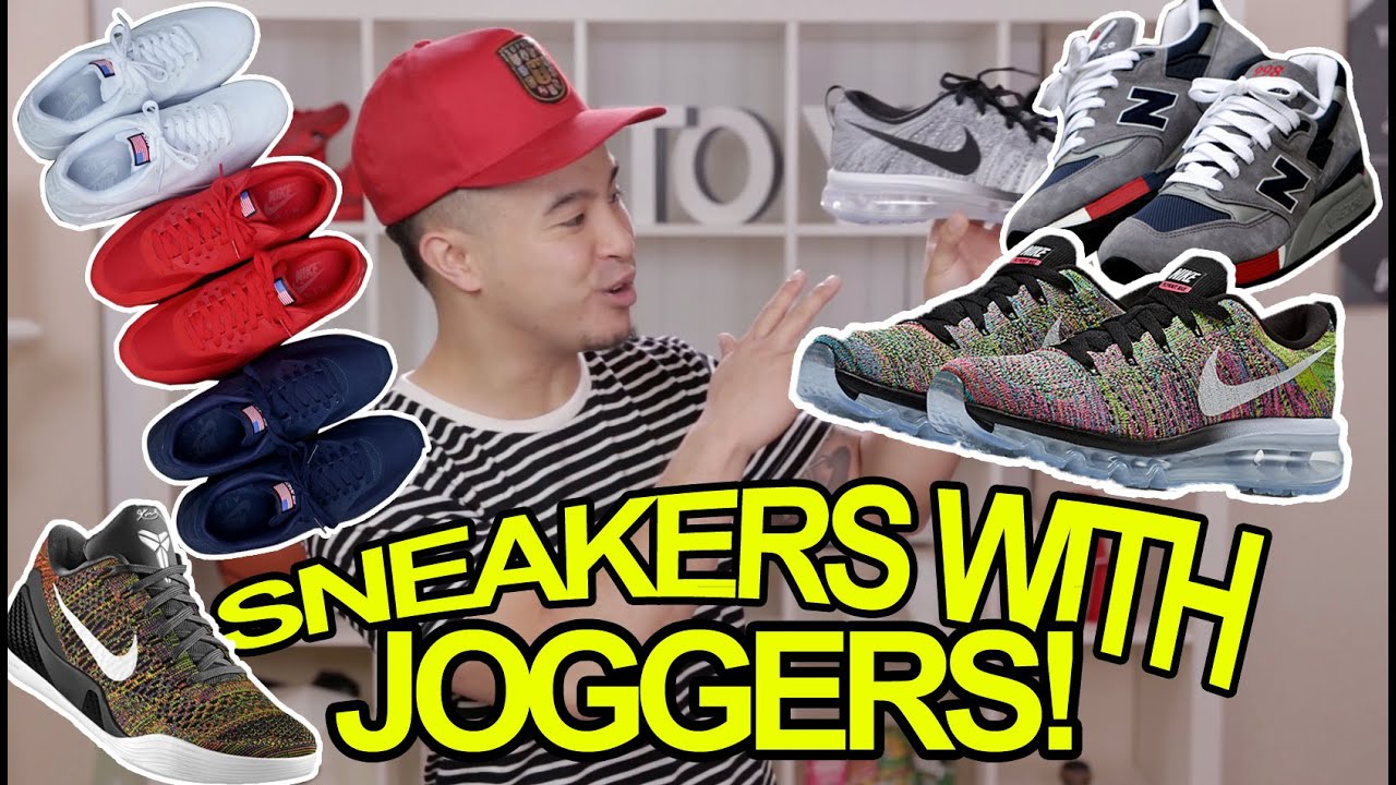 TOP 5 SNEAKERS TO WEAR WITH JOGGERS