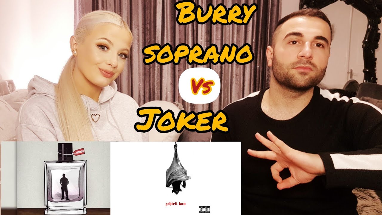 REACTION TURKISH RAP Joker - Zehirli Kan VS Burry Soprano - Şakacı ( Diss Savaşı )