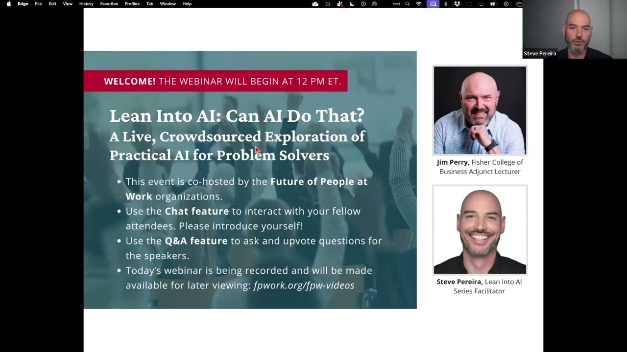 Lean into AI: Can AI Do That?
