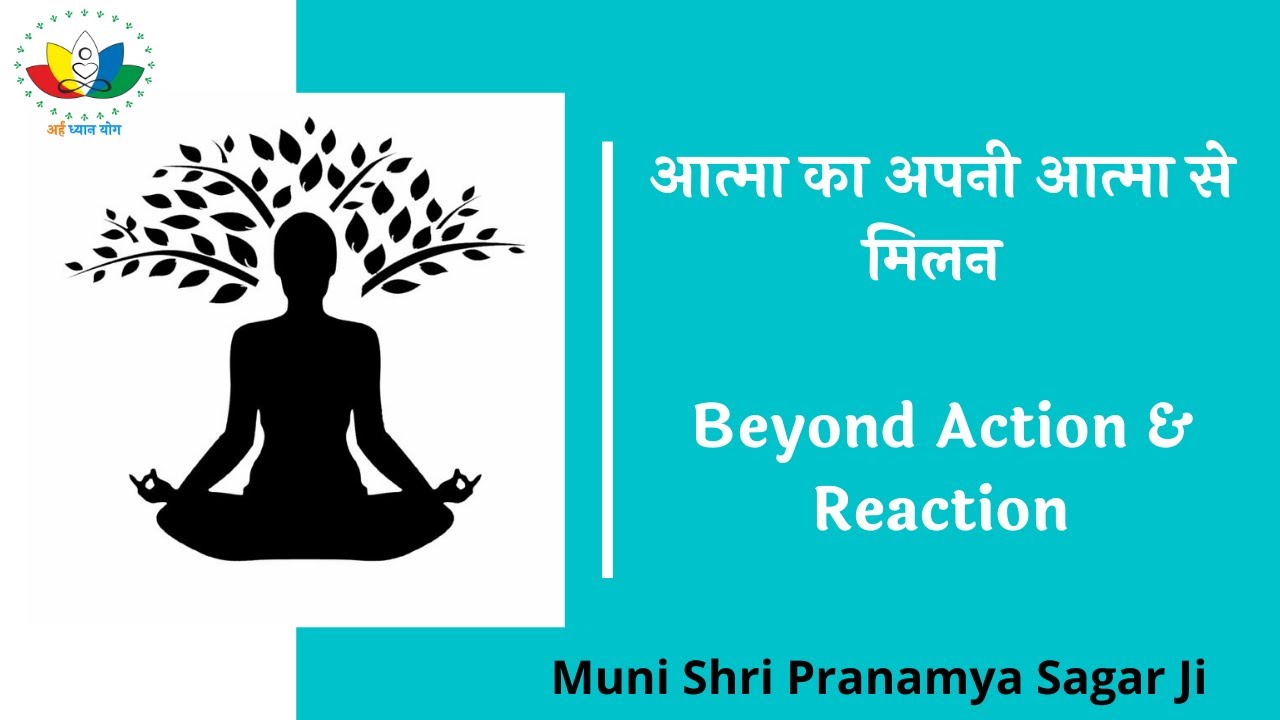 आत्मा का अपनी आत्मा से मिलन || Beyond Action & Reaction || मुनि श्री प्रणम्य सागर जी