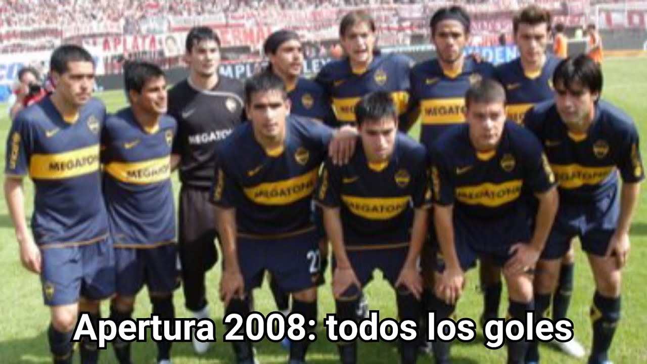 Todos los goles de Boca campeón del Torneo Apertura 2008