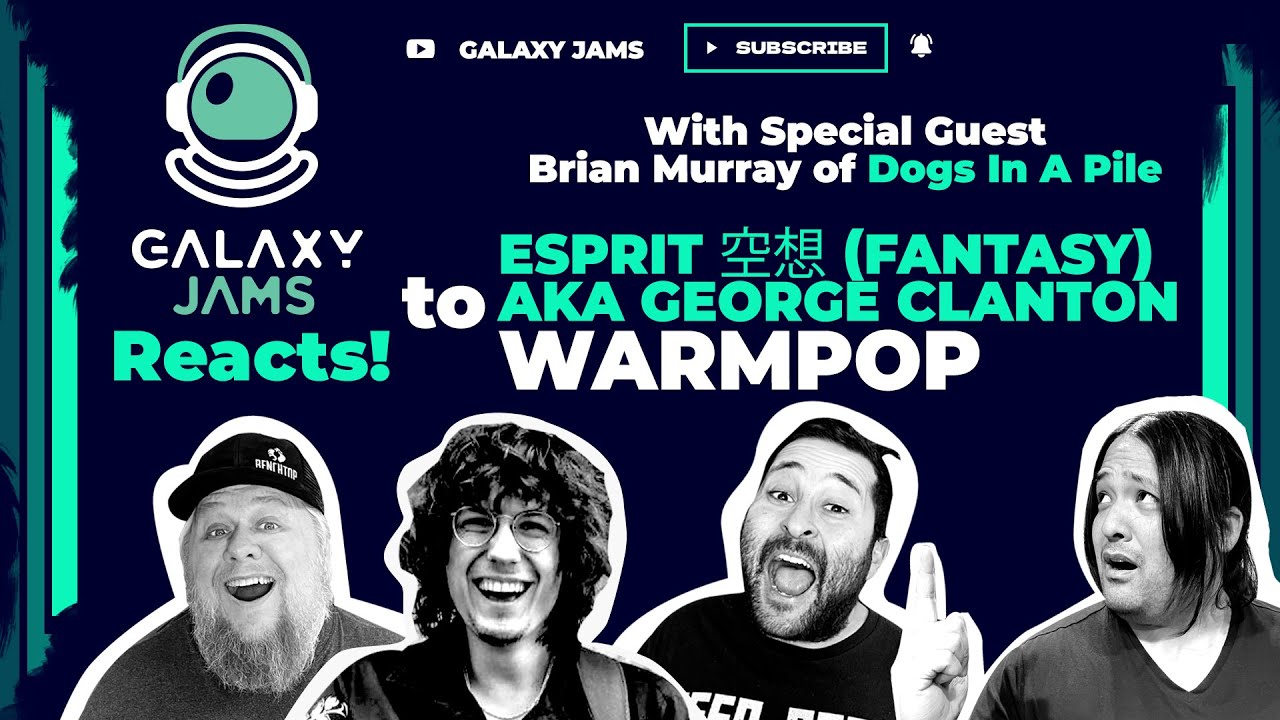 Esprit 空想 (George Clanton) - Warmpop | Galaxy Jams Reacts with Guest Brian Murray of Dogs In A Pile