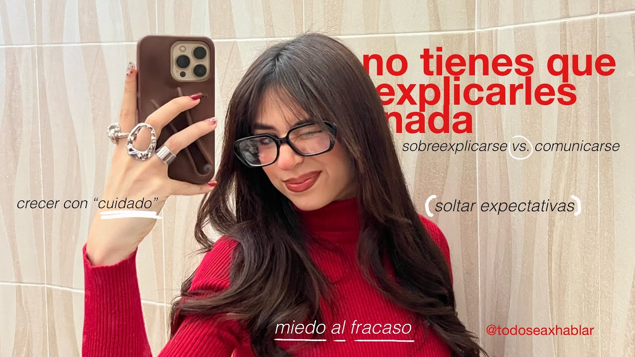 no tienes que explicarles nada 