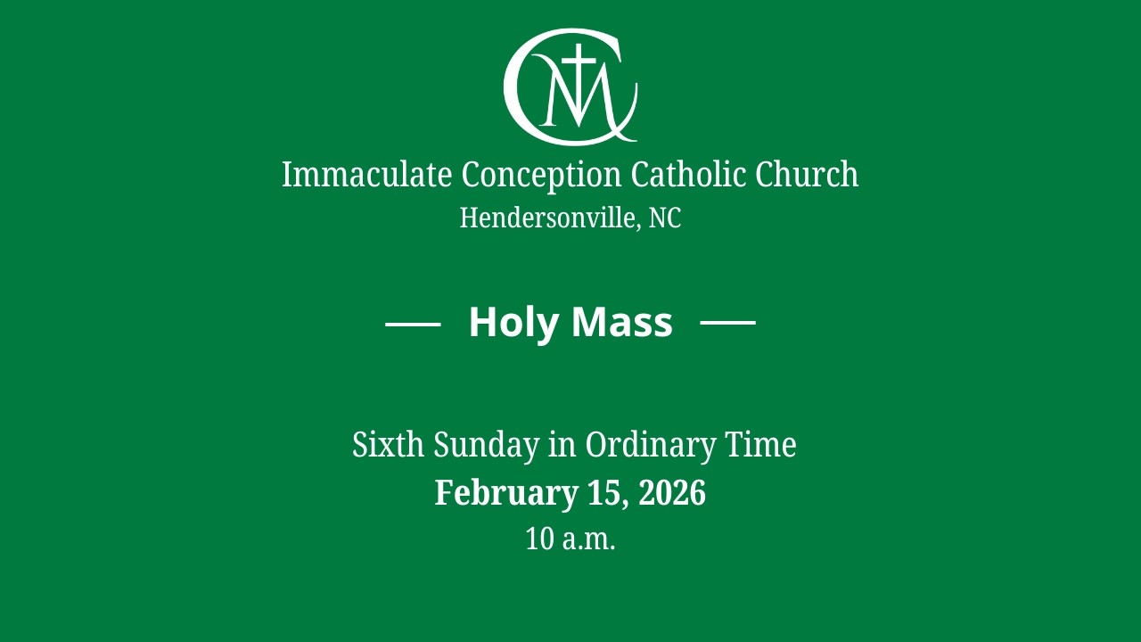 Holy Mass, February 15, 2026