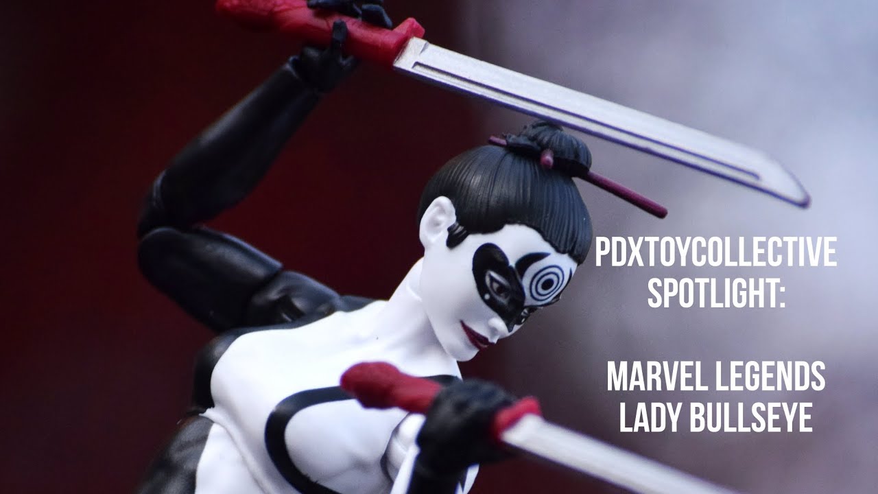 Super Villain Crowd Filler | Marvel Legends Lady Bullseye Spotlight