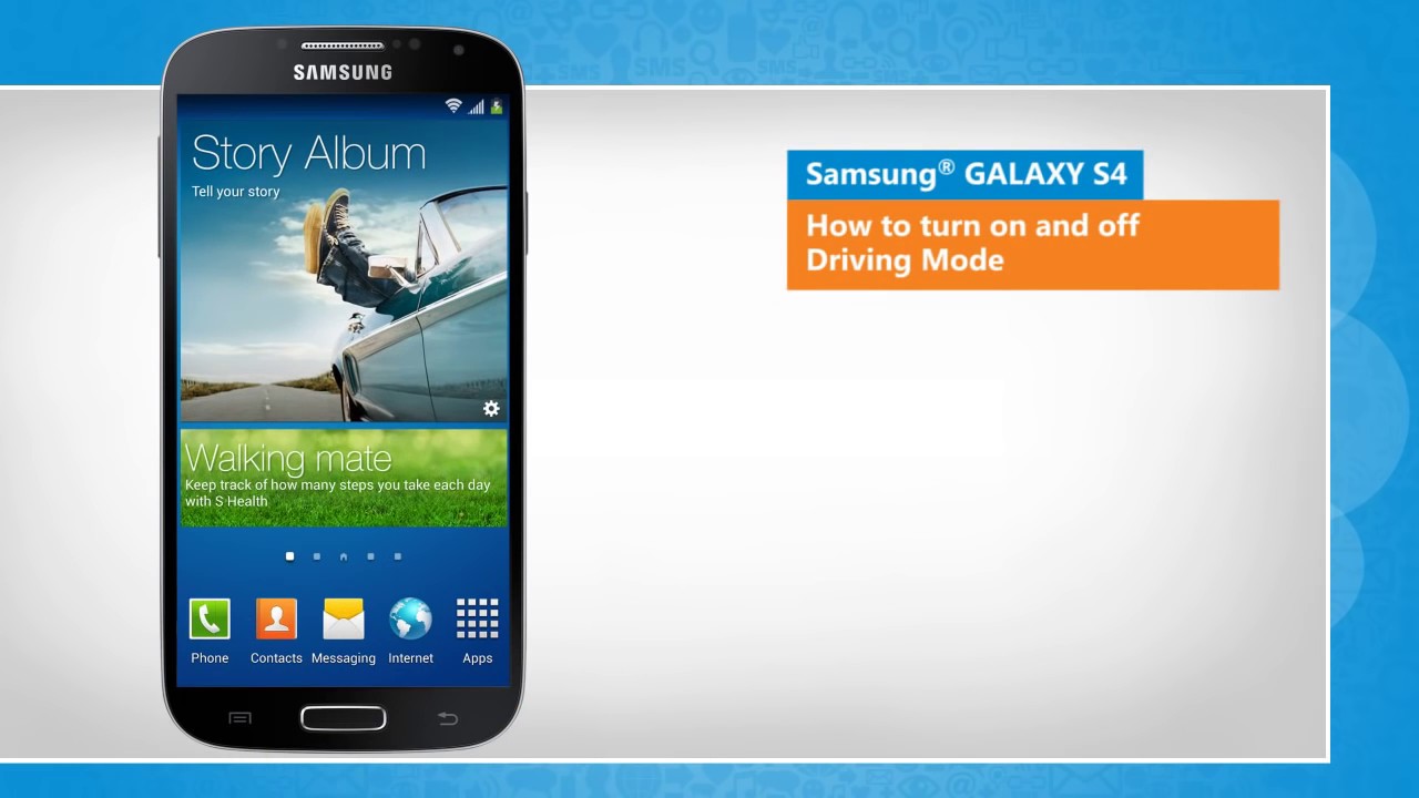 How to Enable/Disable Driving Mode on Samsung&reg; GALAXY S4