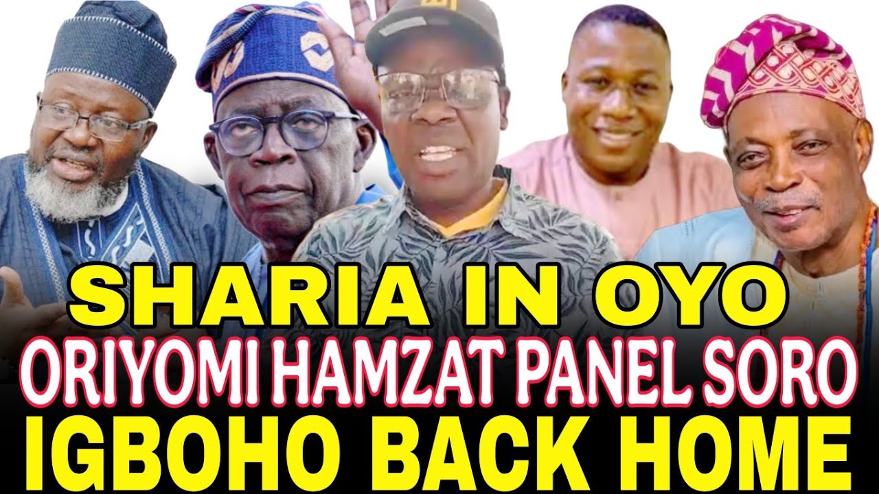 ORO OLOYE SUNDAY IGBOHO, ORIYOMI HAMZAT PANELISTS TU PEREPEERE ORO LEHIN TO PADA DE ATI ORO SHARIA