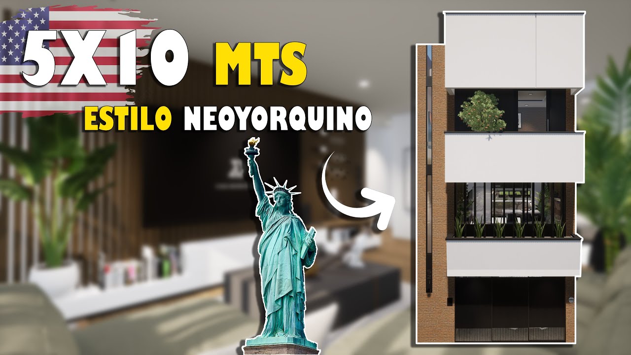 mini CASA de solo 5x10 metros, NO tan MINI 🤔