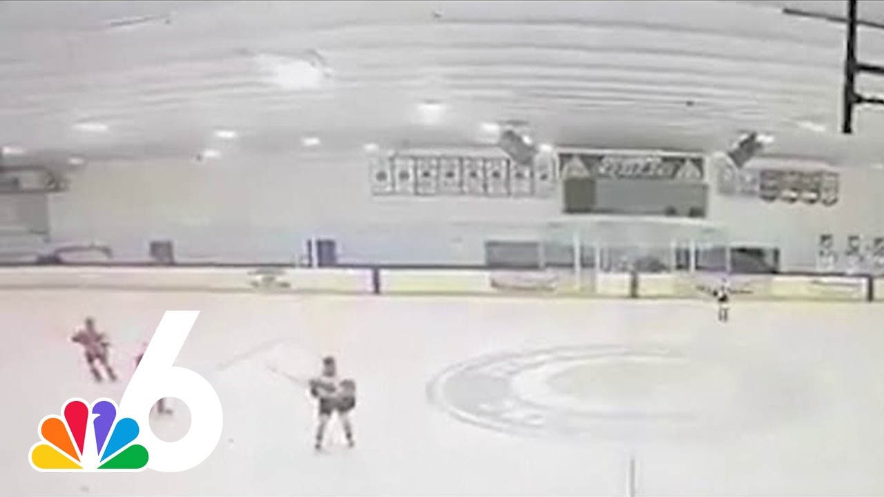 Shooting at Rhode Island high school hockey game leaves suspect, 2 others dead, 3 wounded