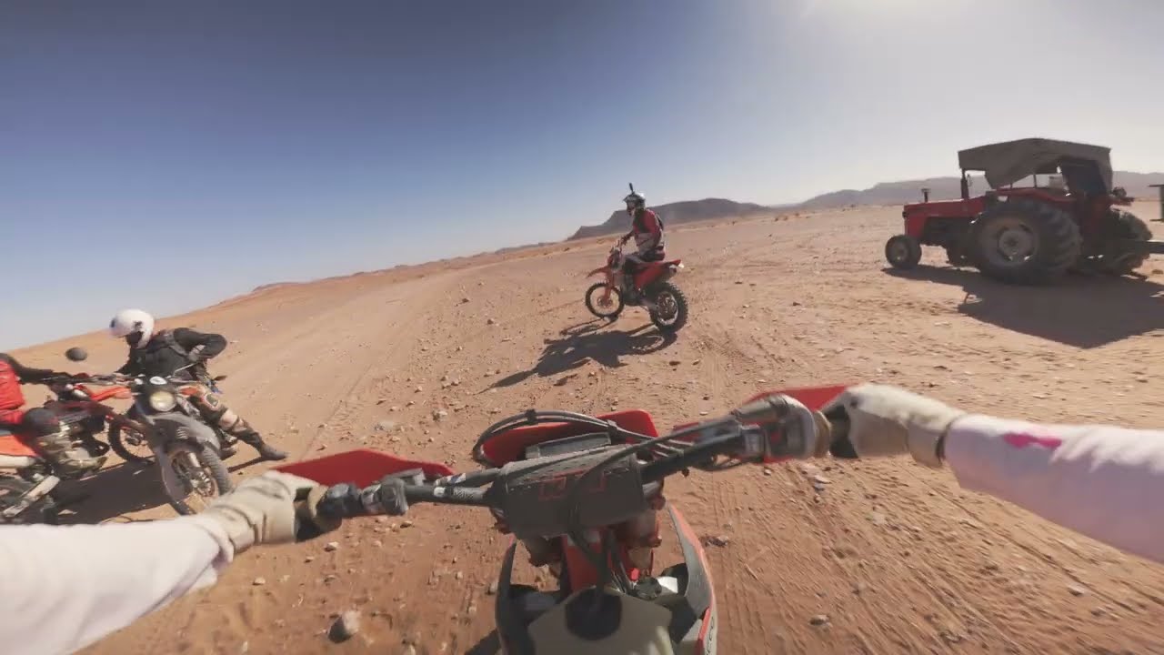 DAY 2 | part 3 - Merzouga Desert - Morocco KTM 450 EXC-F 2025 | RAW 4K | POV