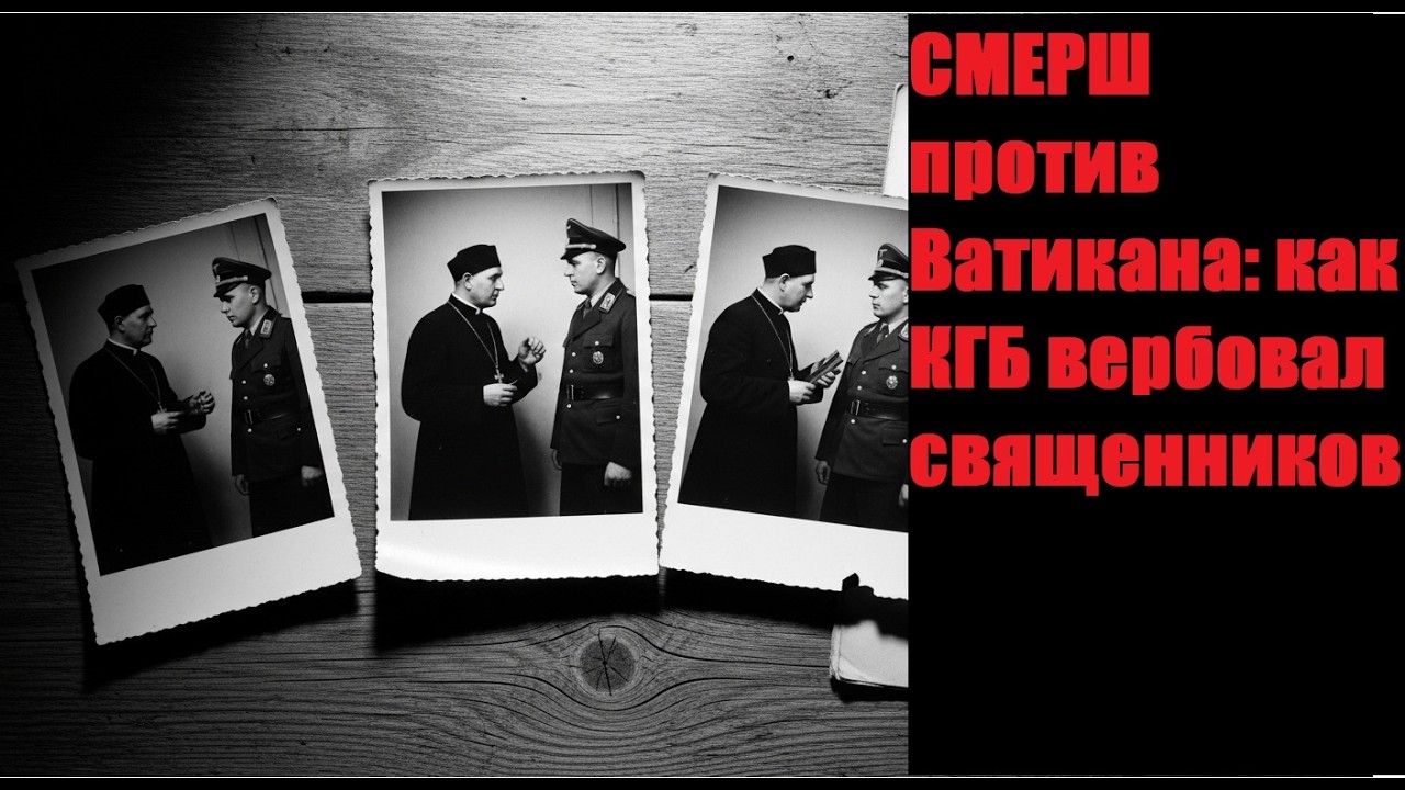 СМЕРШ ПРОТИВ ВАТИКАНА: как советская разведка вербовала священников на оккупированных территориях