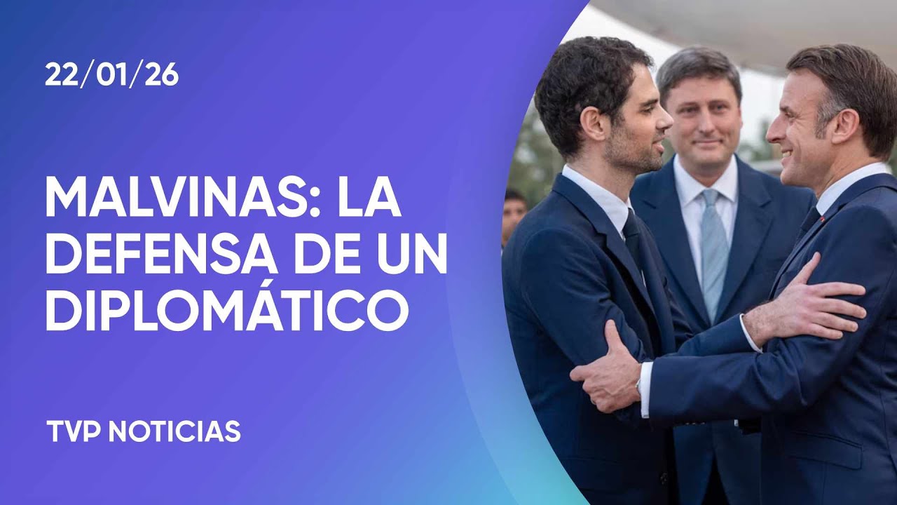 El embajador argentino en Francia pidió tapar un mapa que señalaba a las Malvinas como británicas