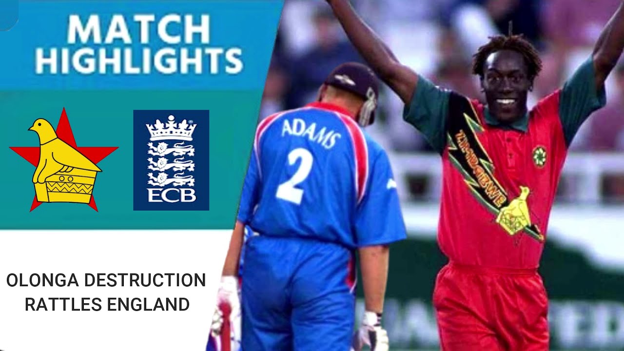 Zimbabwe beats England  | Henry Olonga’s Destruction! 6/19 Rattles England at Cape Town