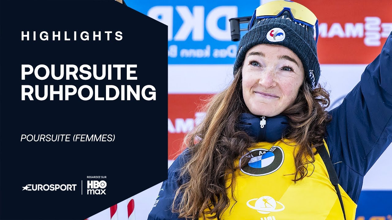 BIATHLON 2025-26 : LE TRIOMPHE de Lou Jeanmonnot sur la poursuite de Ruhpolding, Camille Bened 3e