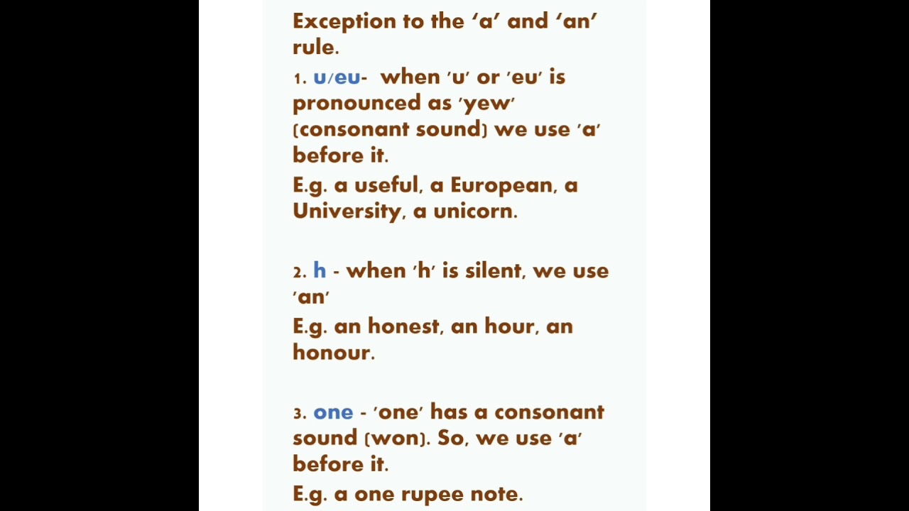 ARTICLES (Mizo Explanation)