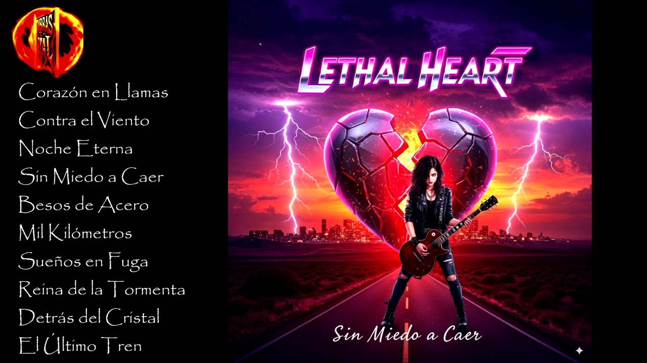 SOMBRAS DEL METAL: LETHAL HEART BAND -- ALBUM 2 -- Sin Miedo a Caer