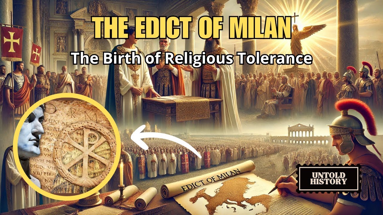 The Edict of Milan | The Birth of Religious Tolerance