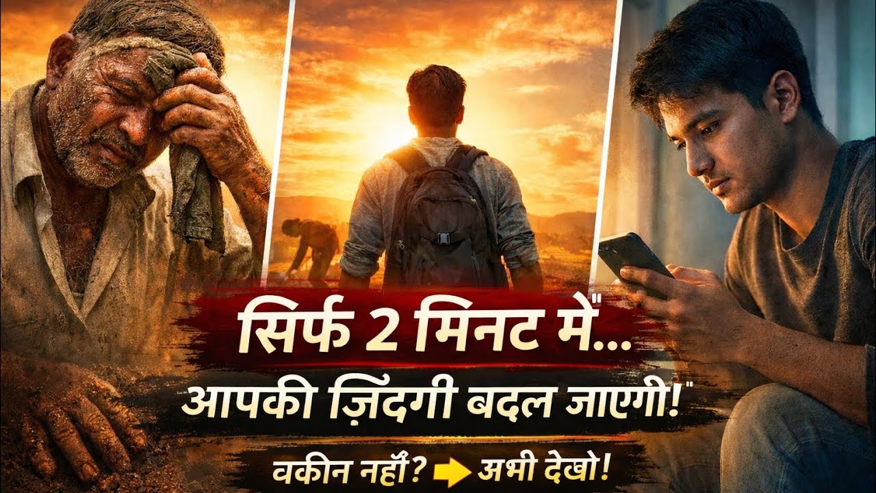 सिर्फ 2 मिनट में आपकी ज़िंदगी बदल जाएगी! / Your Life Will Change in Just 2 Minutes!