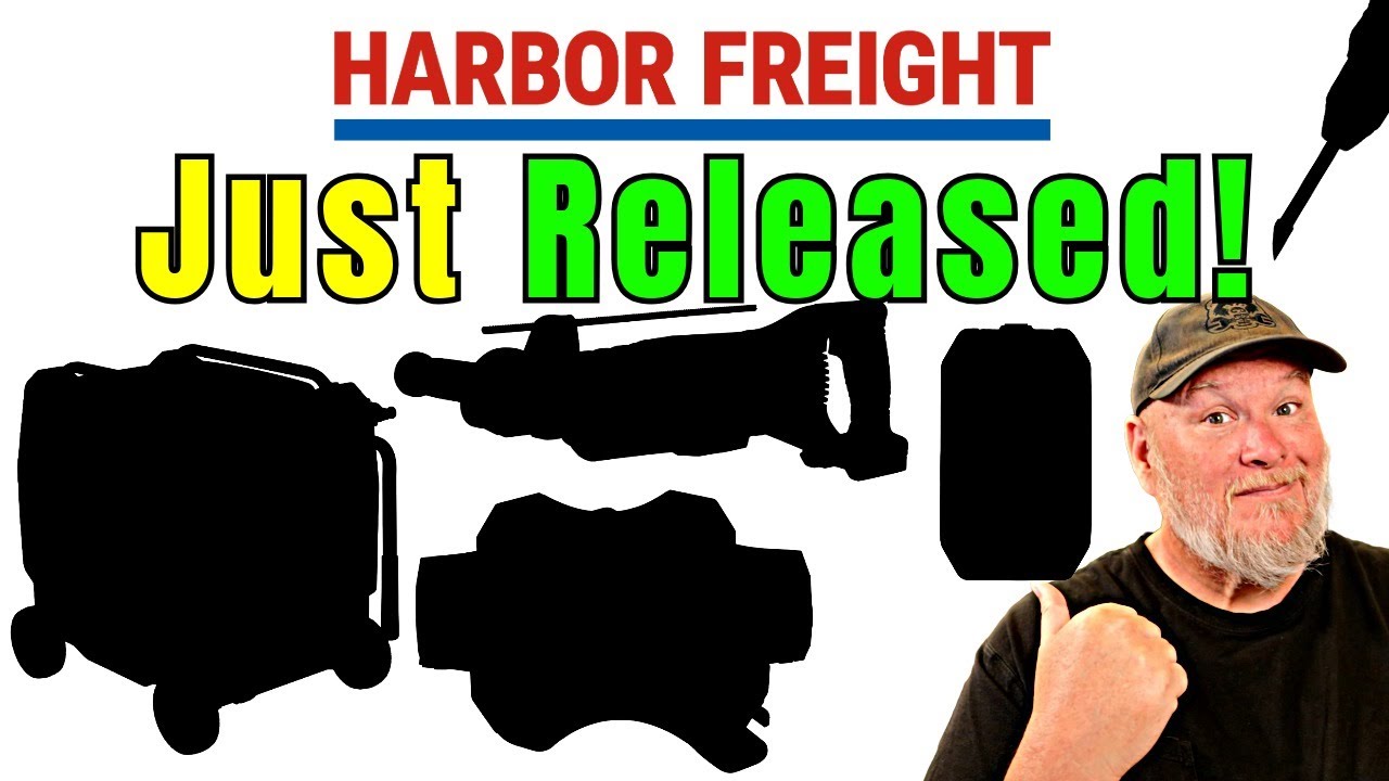 Новые инструменты только что выпущены компанией Harbor Freight!