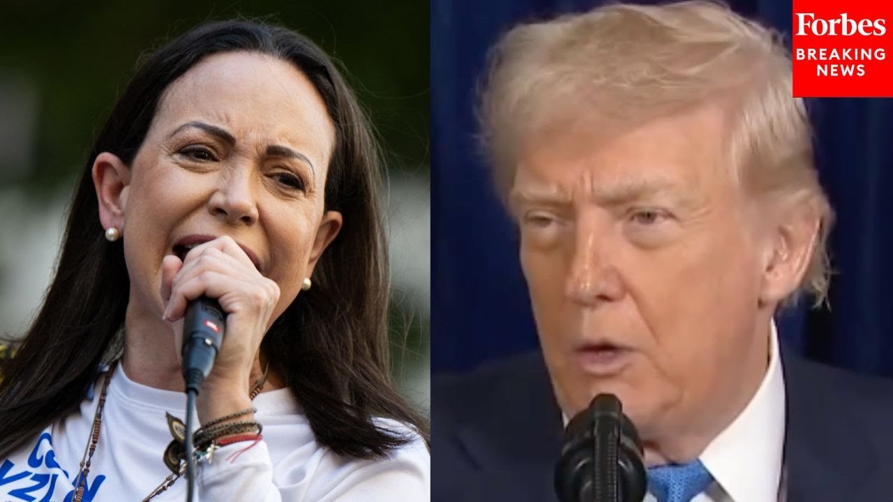 Trump Snubs Maria Corina Machado From Being New Venezuelan Leader Following Maduro's Ousting