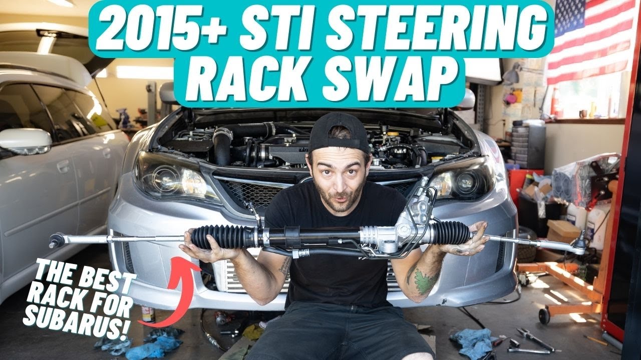 2015+ Subaru STI Power Steering Rack Retrofit (08-14 Subaru WRX/STI)
