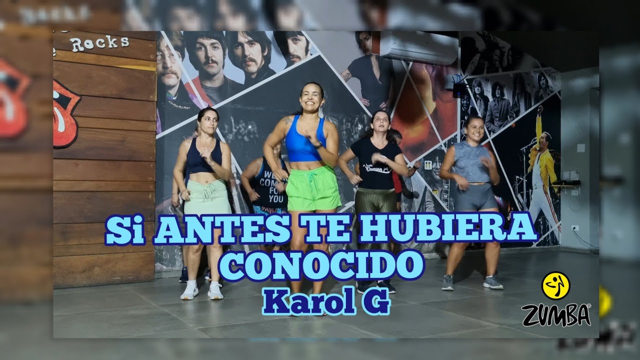 SI ANTES TE HUBIERA CONOCIDO 💥KAROL G💥coreografia Zumba Paathy Silva