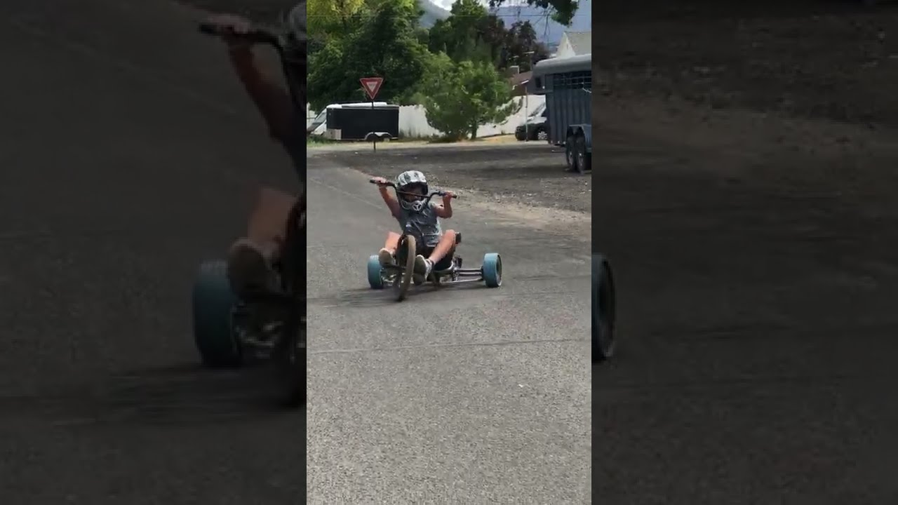 Homemade drift trike