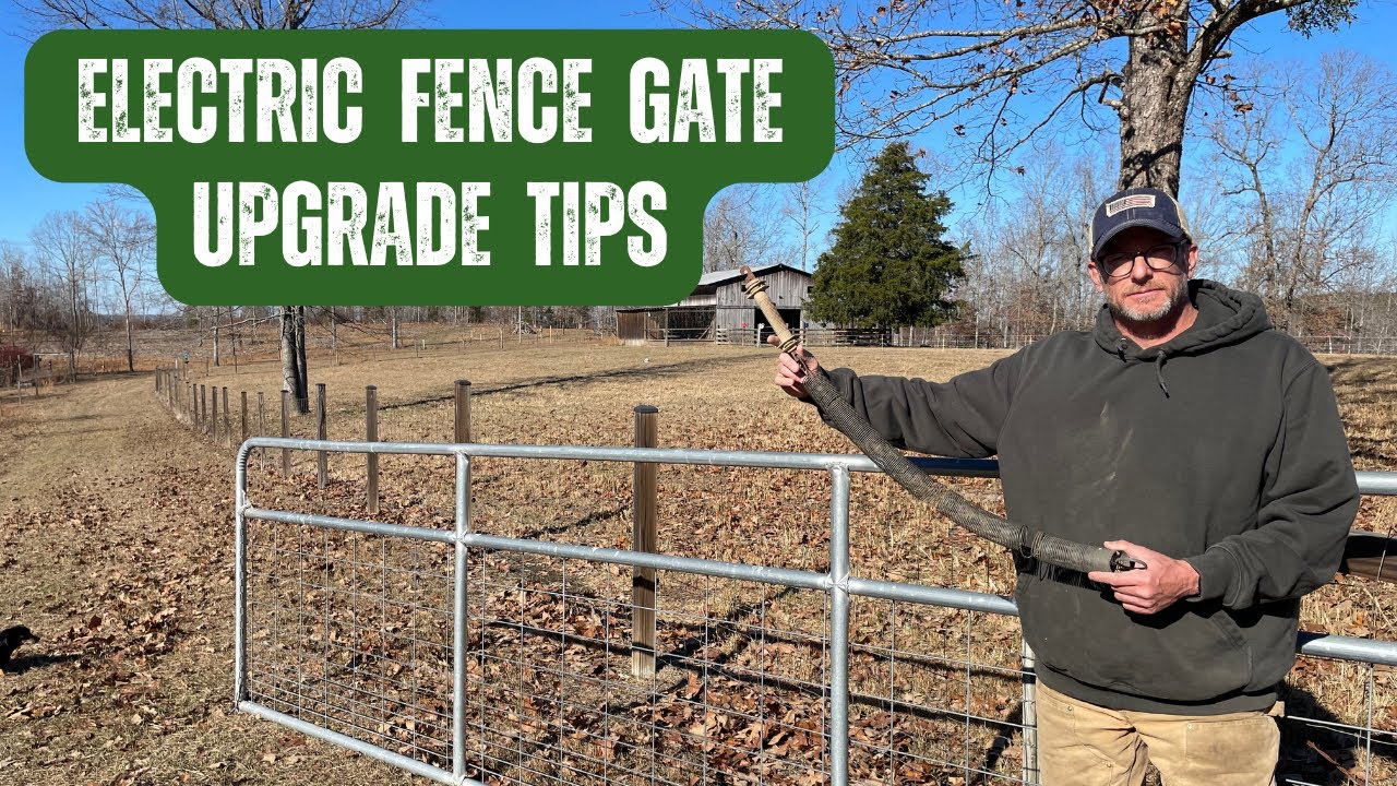 EASY UPGRADE - ELECTRIC FENCE FOR GATES             