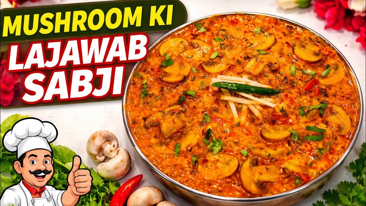 मशरूम की सब्जी इस तरीके से बनाएंगे तो नॉनवेज भूल जाएंगे |RecipeMushroom Masala