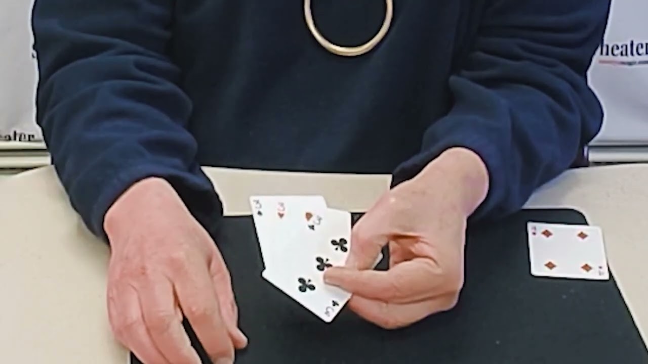 Poker Packet Trick - performed by Monty
