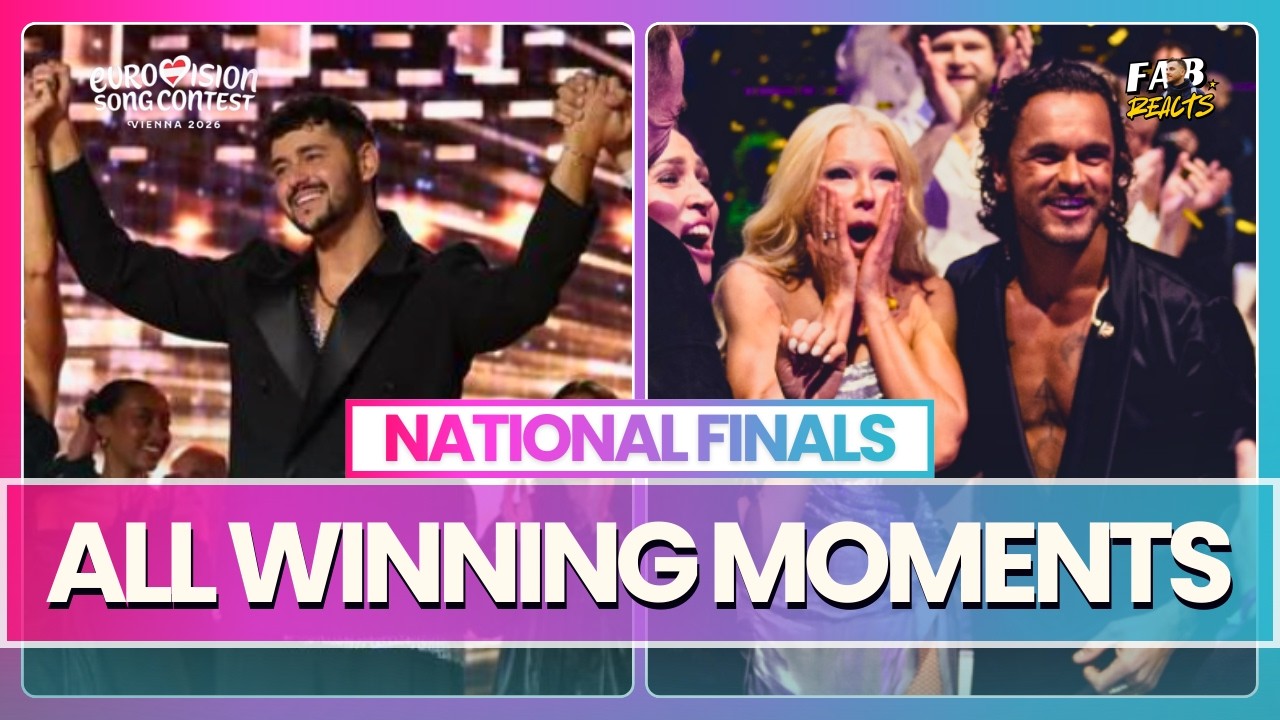National Finals - ALL THE WINNERS´ REACTIONS at the moment of victory | ESC 2026 🎶😍 #esc2026