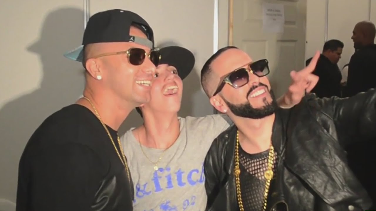 Emotivo encuentro de un fan con Wisin y Yandel