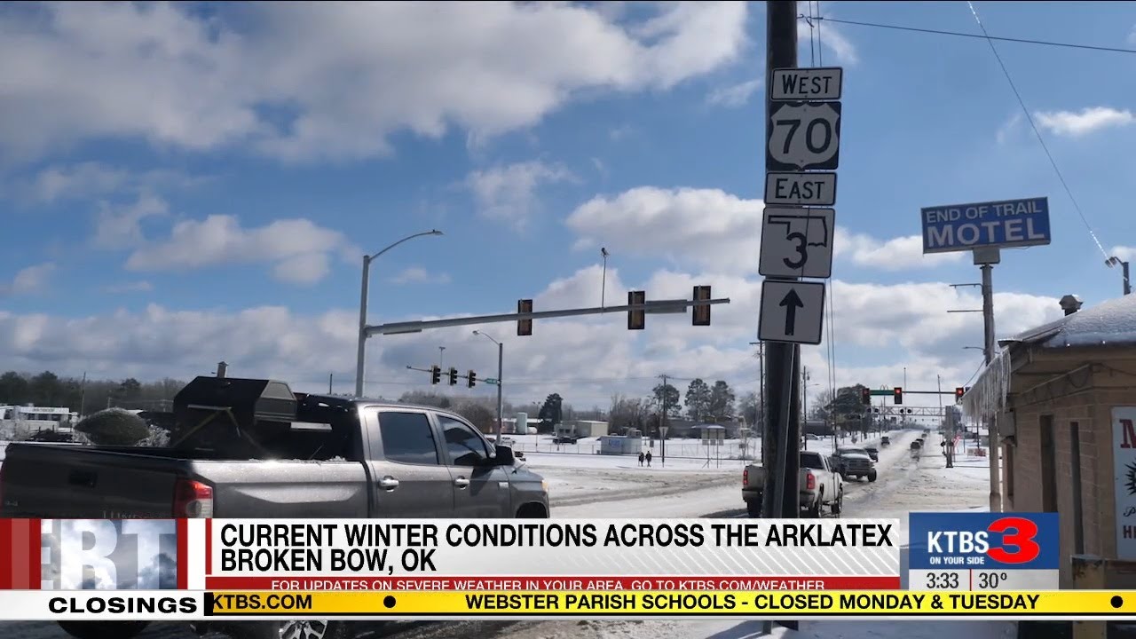 Winter Weather Conditions in Broken Bow