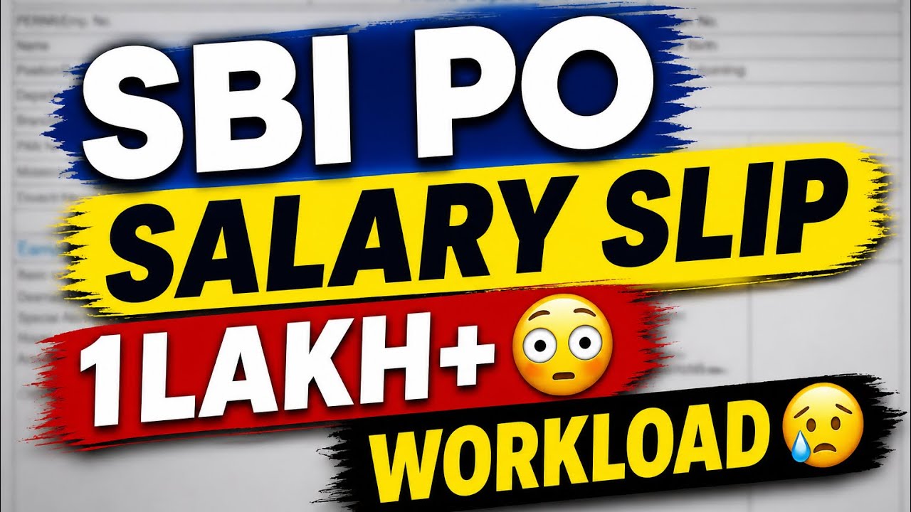 SBI PO Salary Slip 2026 💰 ₹1 Lakh+ Salary😳 Is it really worth it? #sbiposalary #sbipo #salaryslip