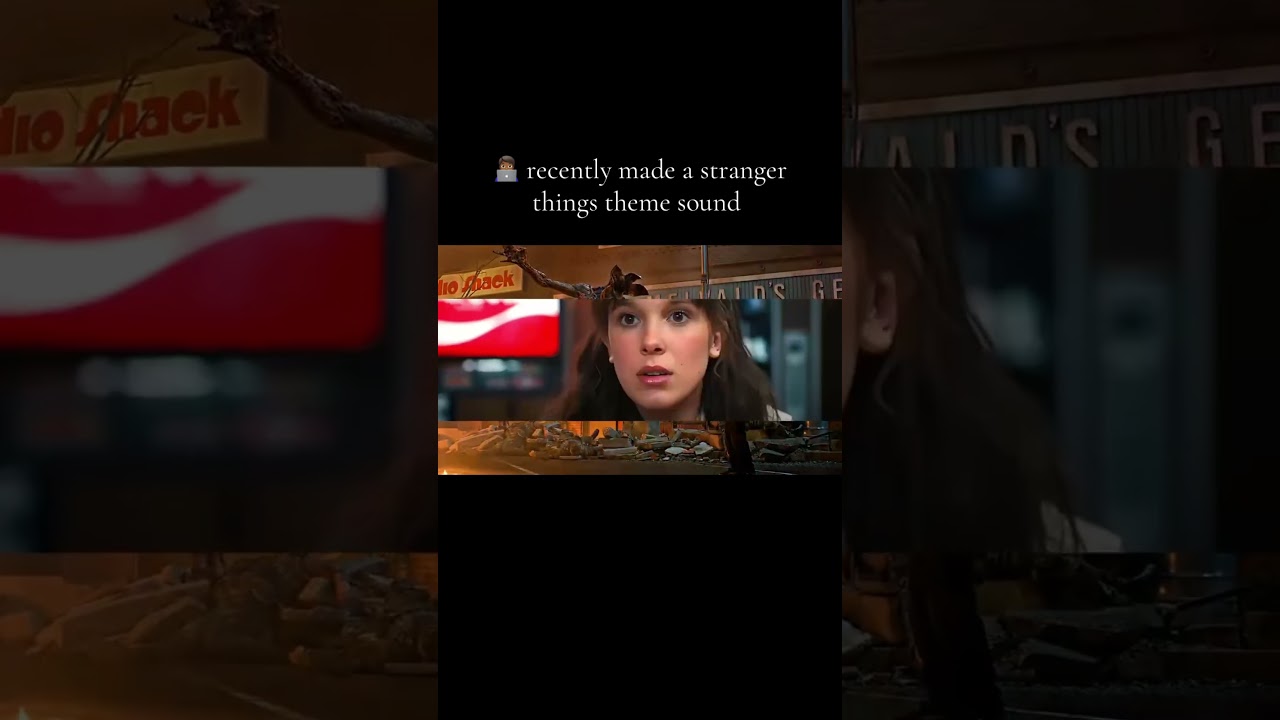 If i made a stranger things theme sound 