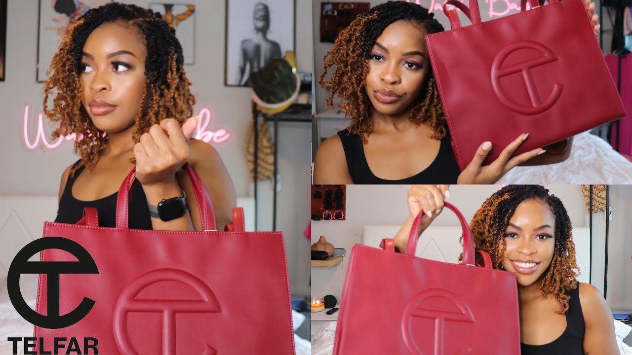 MEDIUM TELFAR SHOPPING BAG | What's in my bag?