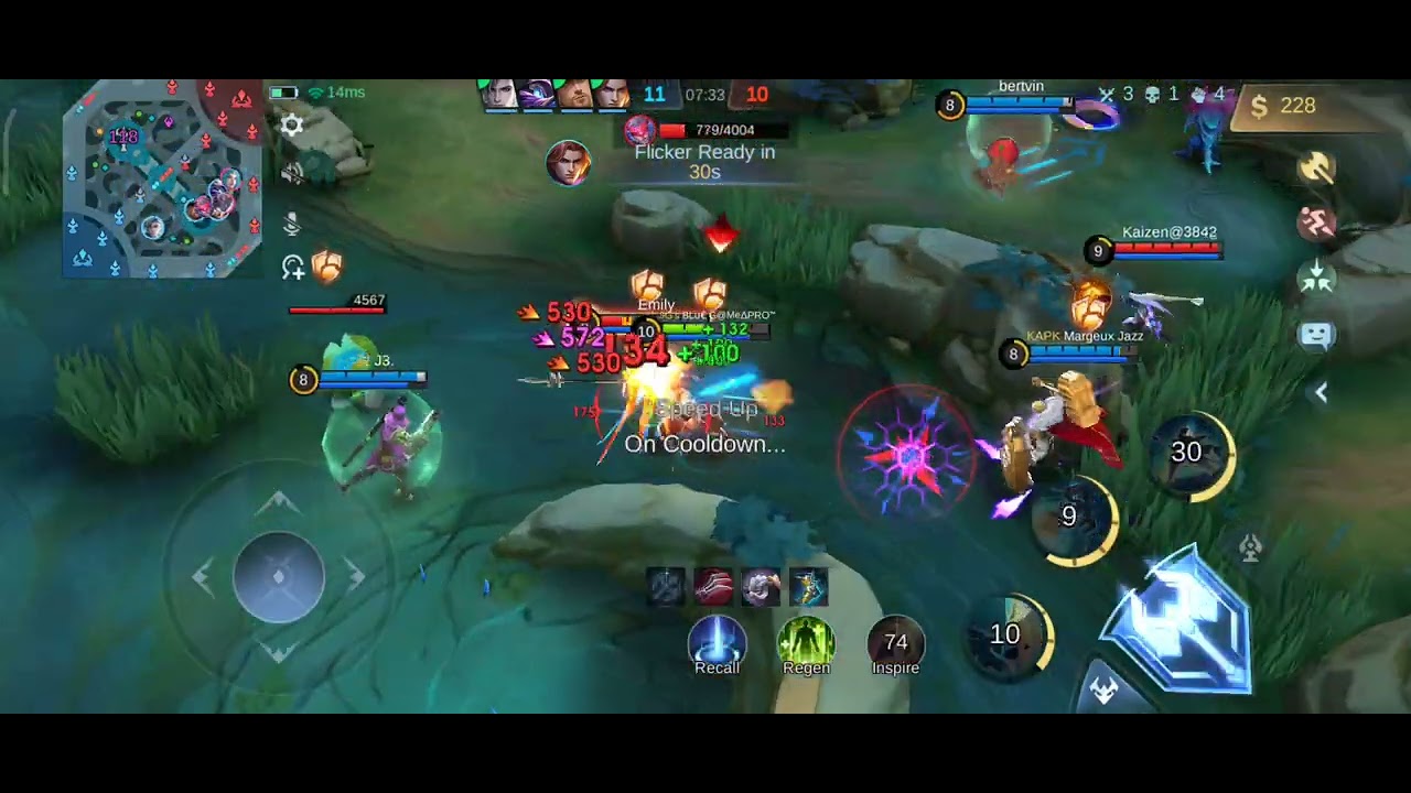 Zilong MVP EXP lane! Intense Fight | Geoffrey Gaming