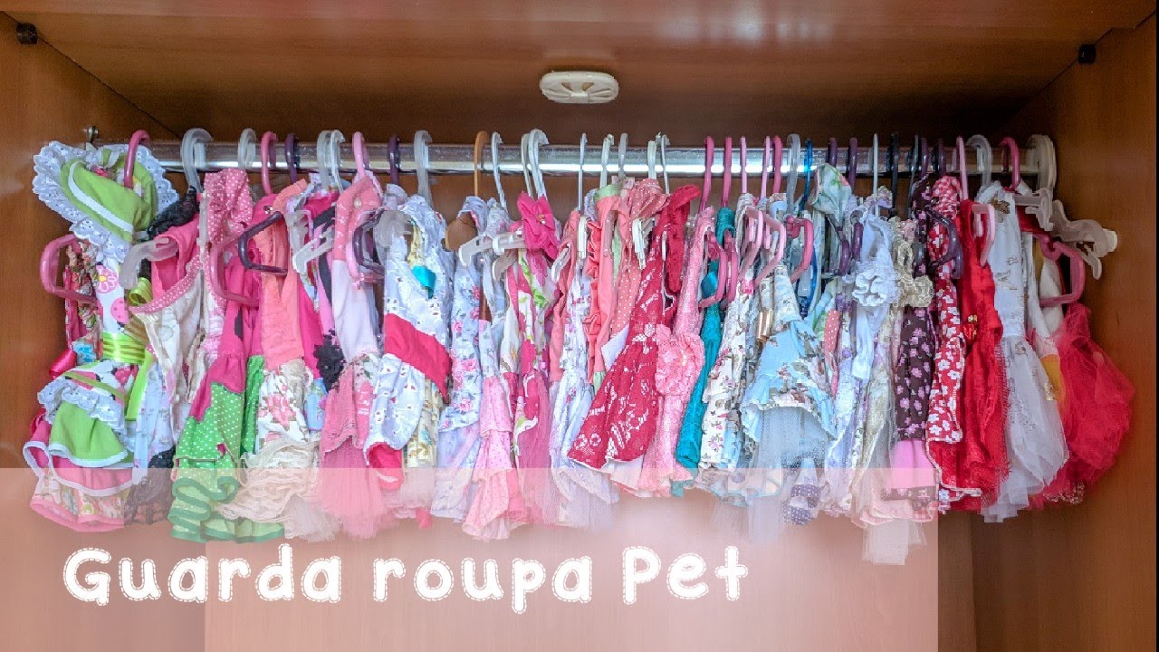 Mostrando o guarda roupa PET / Roupas, lacos e acessórios