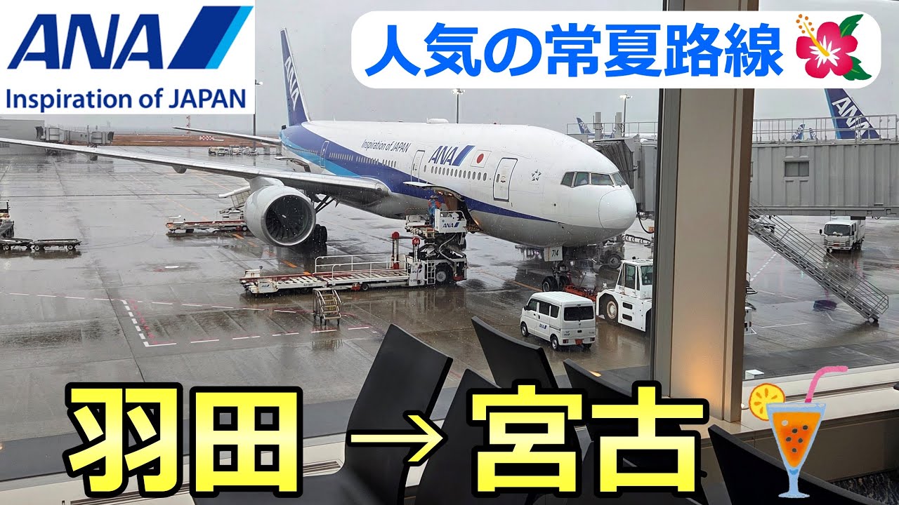 【羽田→宮古】ANAの人気リゾート路線🌴✈️