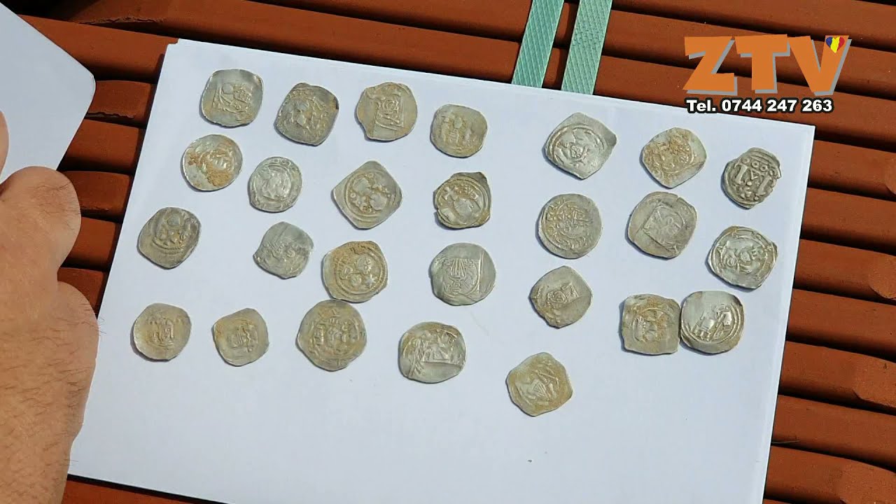 Tezaur de 57 monede romane gasit de Vasile Ghimbir, insa nu va primi recompensa