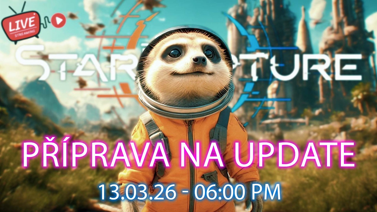 🔴STARRUPTURE – DODĚLÁVÁME ENDGAME KONTRAKTY! PŘÍPRAVA NA VELKÝ UPDATE🪐 !DONO !MERCH !SMARTY