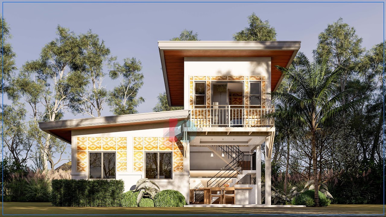 3 BEDROOM HALF AMAKAN FARM HOUSE DESIGN IDEA