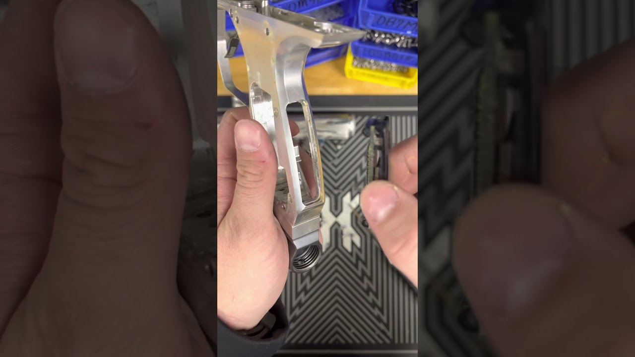How to replace your power button and OLED screen on the Shocker AMP marker.