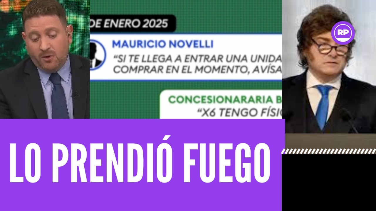 ¡EXPLOTA TODO! Joni Viale reveló chats bomba que incrimina a Milei: 