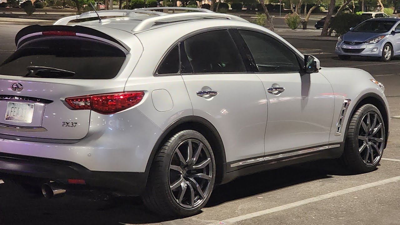 H&R Lowering Springs Install | FX37 QX70 FX50 FX35