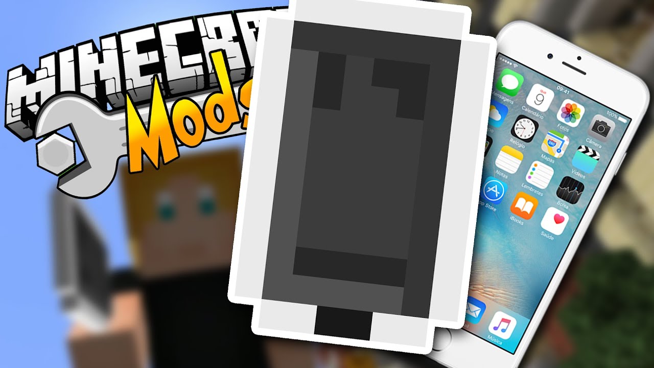 [Norsk] 📱 iPOD/iPHONE I MINECRAFT!!  |  EyeMod